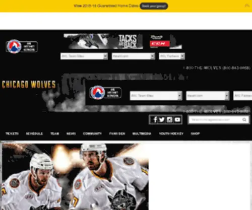 Chicagowolveshockey.org(Chicagowolveshockey) Screenshot
