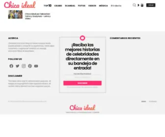 Chicaideal.com(Chica ideal) Screenshot