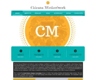 Chicanamotherwork.com(Mysite) Screenshot