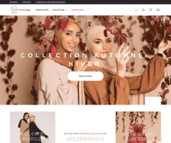 Chicandmodesty.com(Boutique de vêtement femmes musulmanes) Screenshot