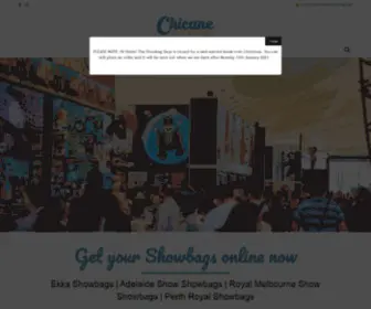Chicaneshowbags.com.au(The best 2020 showbags) Screenshot