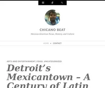 Chicanobeat.com(Mexican-American News, History, and Culture) Screenshot