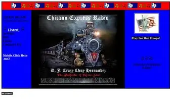Chicanoexpress.com(Tejano) Screenshot