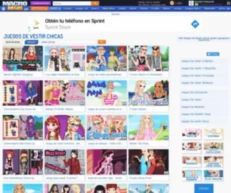 Chicasgames.com(Chicasgames juegos de chicas y juegos para chicas) Screenshot