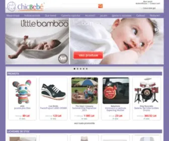 Chicbebe.ro(Magazin Online pentru copii) Screenshot