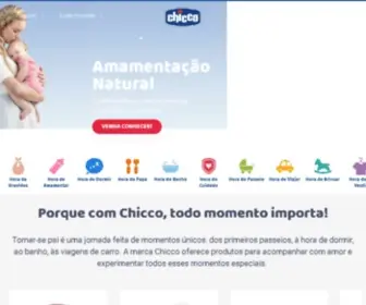 Chicco.com.br(Site Oficial Chicco Brasil) Screenshot
