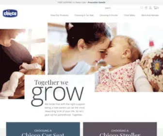 Chiccoshop.com(Chicco Baby Products) Screenshot