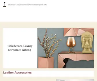 ChiCDecore.com(Customised & Personalised Gifts) Screenshot