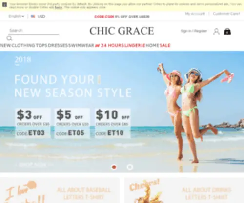 ChicGrace.com(ChicGrace) Screenshot