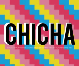 Chicha-Berlin.de(Chicha celebrates the vast culinary diversity of Peru) Screenshot