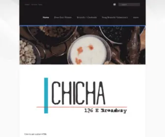 Chicharestaurant.com(Peruvian restaurant) Screenshot