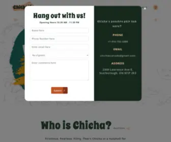 Chichas.ca(Chicha's Canada) Screenshot