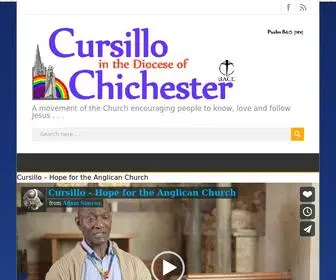 Chichestercursillo.co.uk(Chichester Anglican Cursillo) Screenshot