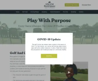 ChiChi.org(Chi Chi Rodriguez Golf Course Clearwater) Screenshot