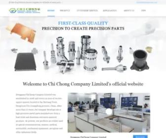 Chichongmetal.com(Custom Cnc Machined Parts) Screenshot