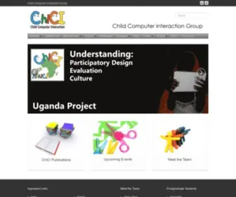 Chici.org(Official website for the ChiCI Group) Screenshot