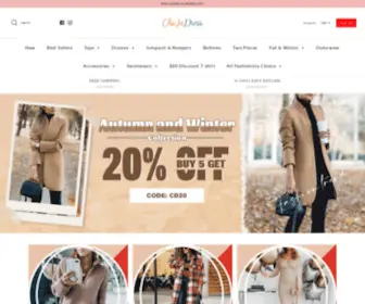 Chicindress.com(Women Fashion Clothing) Screenshot