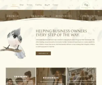 Chickadeebusiness.net(Business Network) Screenshot