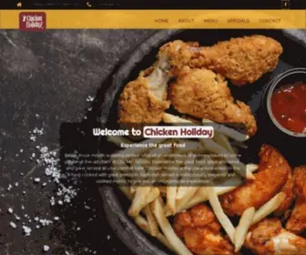 Chicken-Holiday.com(Chicken Holiday Restaurant in Stream Rd) Screenshot