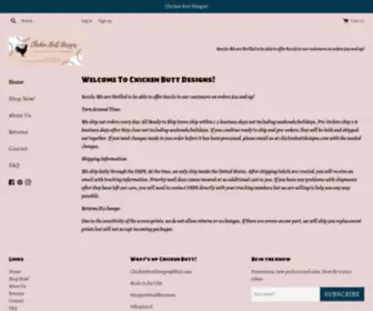 Chickenbuttdesigns.com(Chicken Butt Designs) Screenshot