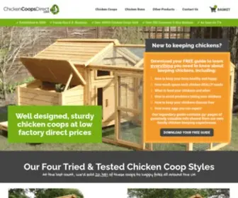 Chickencoopsdirect.com(Chicken Coop) Screenshot