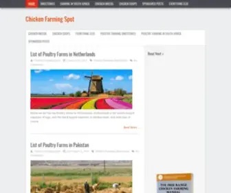 Chickenfarmingspot.com(Chicken Farming Spot) Screenshot