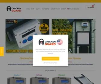 Chickenguard.com(Worlds Best Automatic Chicken Coop Door Opener) Screenshot