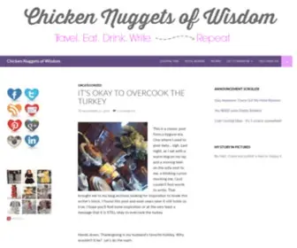 Chickennuggetsofwisdom.com(Chicken Nuggets of Wisdom) Screenshot