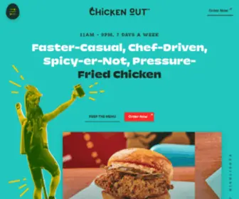 Chickenoutchicken.com(Chicken Out) Screenshot