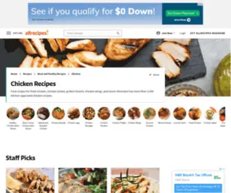 Chickenrecipe.com(Chicken Recipes) Screenshot