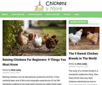 Chickensandmore.com(Chickens And More) Screenshot