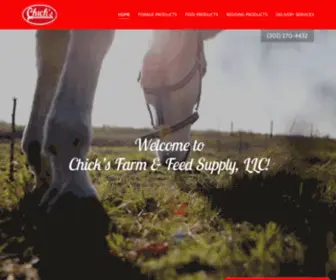 Chickequine.com(Chick Harness & Supply Company) Screenshot