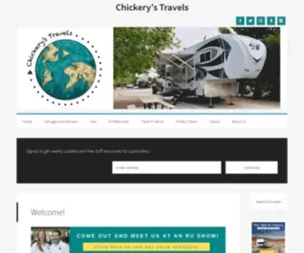Chickerystravels.com(Chickery's Travels) Screenshot