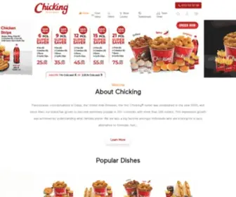 Chickinguae.com(ChicKing UAE) Screenshot