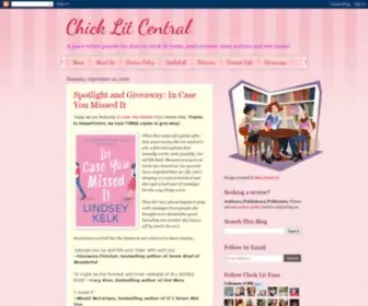 Chicklitcentral.com(Chick Lit Central) Screenshot