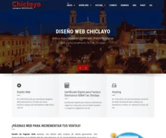 Chiclayo.com.pe(Diseño Web Chiclayo) Screenshot