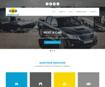 Chiclayorentacar.com(ME Rent a Car) Screenshot