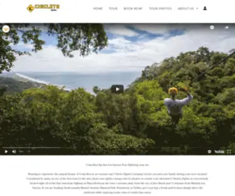 Chicletzipline.com(Costa Rica Zip line Jaco Los Suenos Tour Ziplining near me. Chiclet Zipline) Screenshot