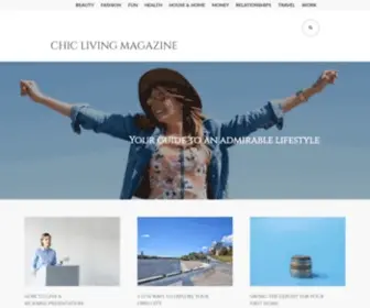 Chiclivingmagazine.com(Your guide to an admirable lifestyle) Screenshot