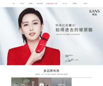 Chicmaxgroup.com(上美集团) Screenshot