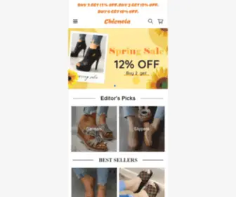 Chicnola.com(Affordable Fashion Shop for Women and Men) Screenshot