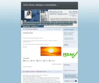 Chico-Xavier.com(Chico Xavier) Screenshot