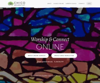 Chicoadventist.org(Chico Seventh) Screenshot