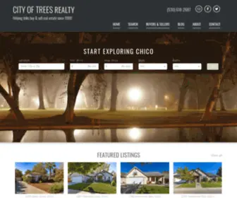 Chicolaura.com(City of Trees Realty) Screenshot