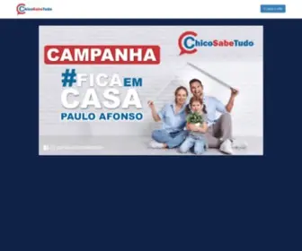 Chicosabetudo.com.br(Chico Sabe Tudo) Screenshot