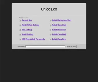 Chicos.co(Purchase this domain) Screenshot