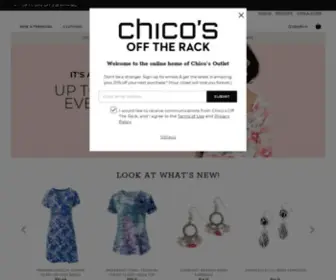 Chicosofftherack.com(Outlet for Women's Clothing) Screenshot
