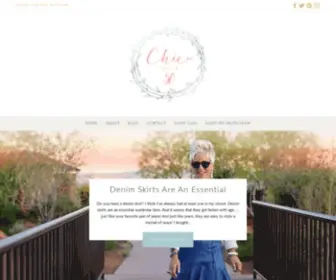 Chicover50.com(Chic Over 50) Screenshot