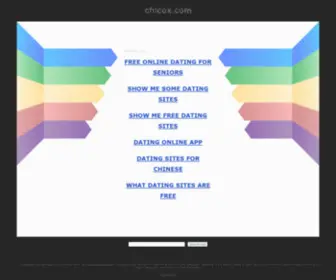 Chicox.com(Model) Screenshot