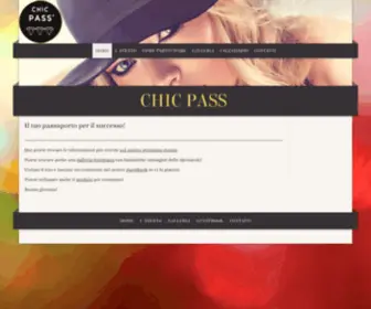 ChicPass.com(This domain has been purchased at Hostpoint) Screenshot